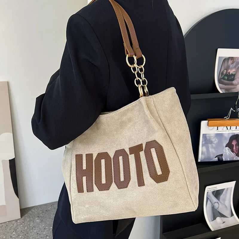 Canvas Shoulder Handbags