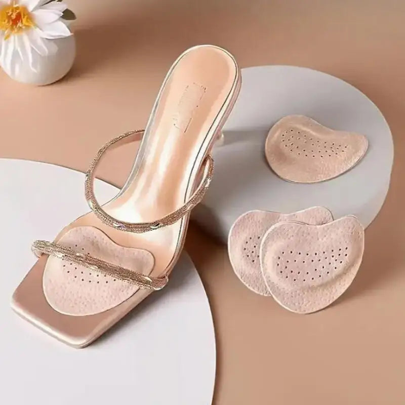 2Pairs Anti-slip Stickers Pad Insoles Toe Cushion
