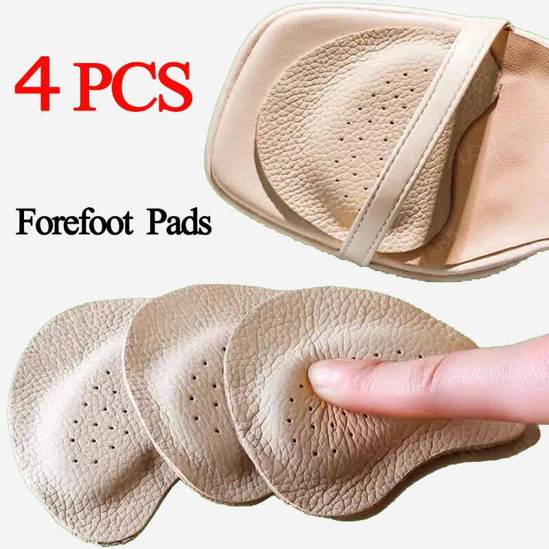 2Pairs Anti-slip Stickers Pad Insoles Toe Cushion